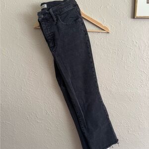 Madewell Cali Demi-Boot Black Women's Jeans